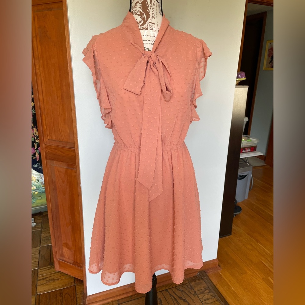 Storia Swiss Dot Mini Dress, Size S
